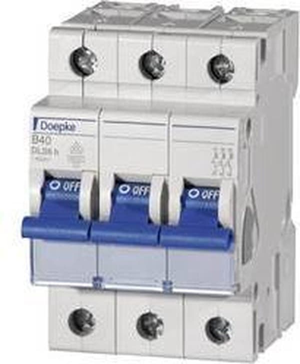 Doepke 09914113 DLS6H B16A 3polet 6KA Strømafbryder 3-polet 16 A 230 V, 400 V