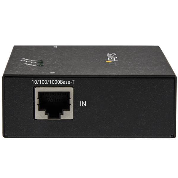 Gigabit PoE+ Extender - 802 3at/af - 100m (330ft) - Power over Ethernet Extender - PoE Repeater Network Extender - Kompakt og vægmonterbar Range Exten