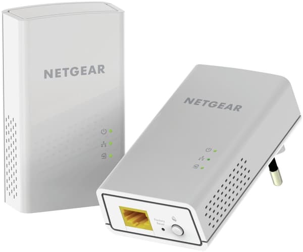 Netgear PLW1000 - Wifi Powerline - 2 stk Hvid