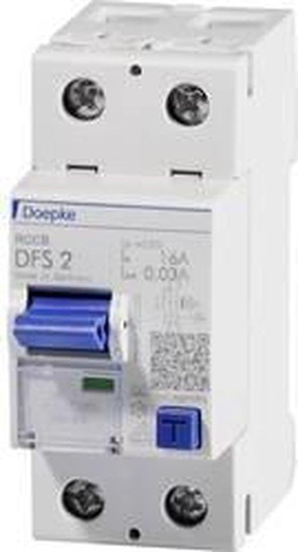 Doepke 09124601 Jordfelsbrytare A 2-polig 25 A 0,03 A 230 V