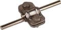 Miniatyrbillede 1 af 2: DEHN 459129 tre-niveau klemme glidende Uni plade 8 - 10/8 - 10 mm StSt V2 A