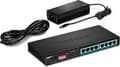 Pikkukuva 5 / 5: Trendnet TPE-LG80 -verkkokytkin Hallitsematon Gigabit Ethernet (10/100/1000) Musta Power over Ethernet (PoE)