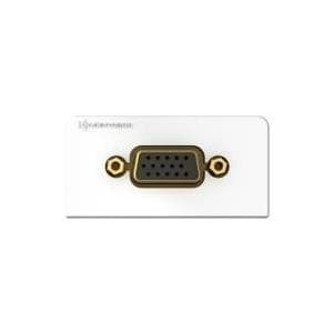 Kindermann 7456?000?501 VGA hvid fatning (7456000501) Hvid