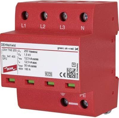 anvendelsesoptimeret kombineret afleder 941400 DSH TNS 255 DEHNshield (941400)