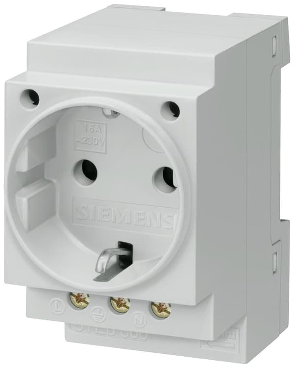 Siemens DIN-kiskon suojakosketinpistoke (5TE6800)