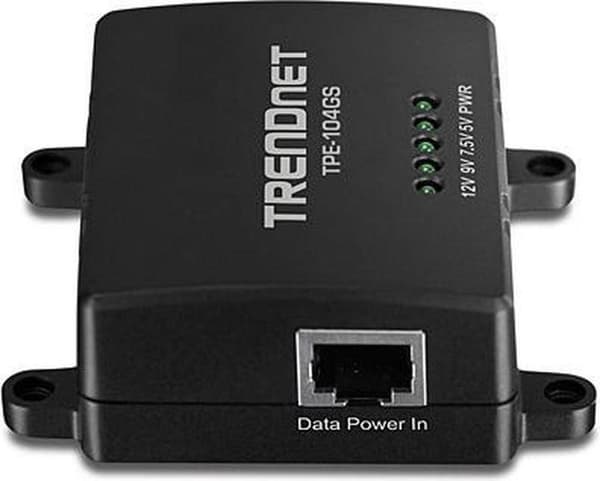 Trendnet TPE-104GS nätverksdelare Black Power over Ethernet (PoE)