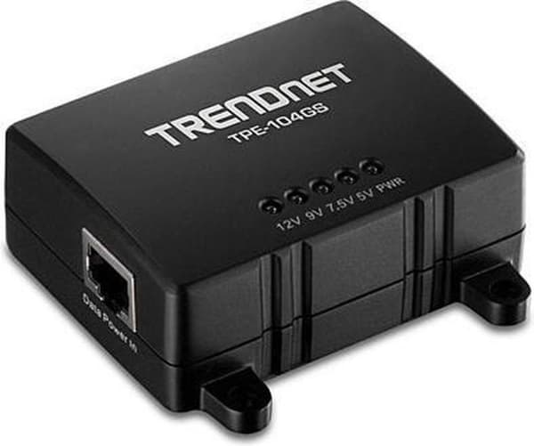 Trendnet TPE-104GS -verkkojakaja Black Power over Ethernet (PoE)