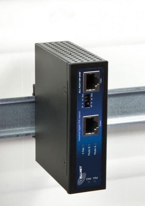 ALLNET 134036 Hallitsematon verkkokytkin L2 Gigabit Ethernet (10/100/1000) Power over Ethernet (PoE) Musta musta