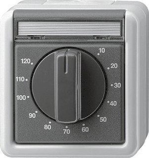 Gira Stänksäker utanpåliggande Timer för ställverk