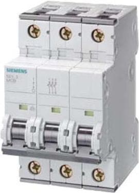 Siemens miniatureafbryder 10 A 3-polet C (5SY4310-7)