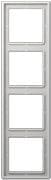 JUNG LS 984 LG. Produktens färg: Grå, Varumärkeskompatibilitet: JUNG, Material: Duroplast. Bredd: 81 mm, höjd: 294 mm (LS984LG)