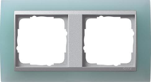 GIRA Event Opaque Aluminium - Blå (021251)