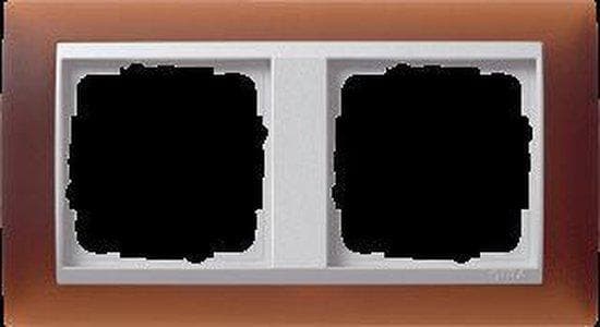 GIRA Event Opaque Aluminium - Brun (021259)