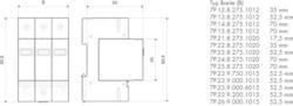 Finder 7P.12.8.275.1012 7P1282751012 Overspændingsafleder Overspændingsbeskytter til: Fordelingsboks 30 kA 1 stk.