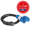 Miniatyrbild 2 av 6: AS Schwabe 61406 CEE-adapter 3-stift 230 V 1 st (61406)