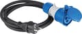 Miniatyrbild 1 av 6: AS Schwabe 61406 CEE-adapter 3-stift 230 V 1 st (61406)