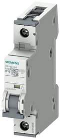 Miniatyrbillede 1 af 6: SIEMENS - 5SY61166 SENTRON miniatureafbryder 1-polet 16 A