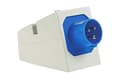 Miniatyrbillede 2 af 4: as - Schwabe CEE vægenhedsstik campingvogn - 230 V / 16 A udendørs stikkontakt - 3-polet vægenhedsstik til mobilhomes og campingvogne - ideel til uden