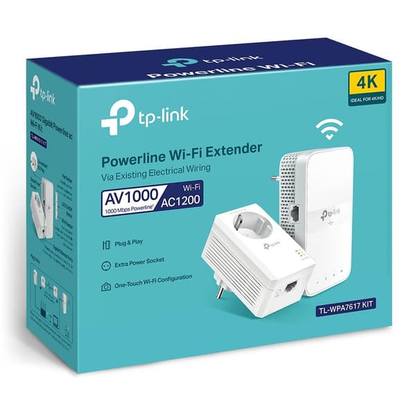 TP-Link TL-WPA7617 KIT - Powerline Adapter - Startsæt