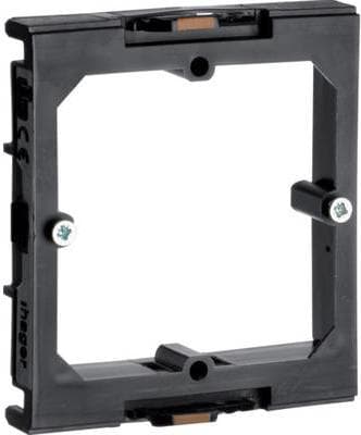 Hager-kanava (P x L) 71 mm x 64 mm G2870 1 kpl. Musta (G2870) musta