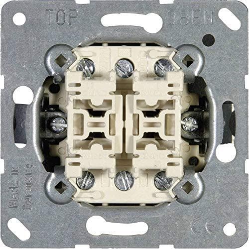 Jung 625657 509 U Sätt dubbel vippströmbrytare 990, AS, CD, LS Plus, FD Design, A 500, A