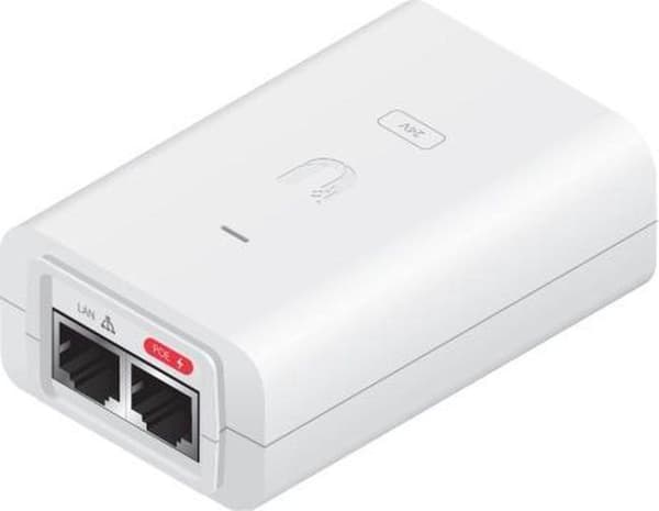 Ubiquiti Networks - POE-24-30W-G-WH 30W Gigabit PoE-adapter - Vit