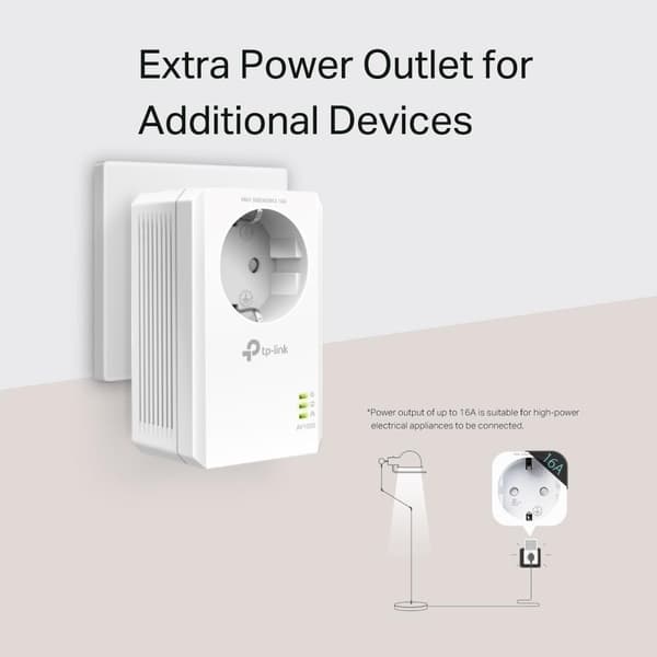 TP-Link TL-PA7017P KIT - Powerline ilman WiFi - 1000 Mbps