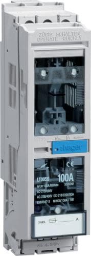NH isolator størrelse 000 3x100A SS 60mm LT0056 (LT0056)