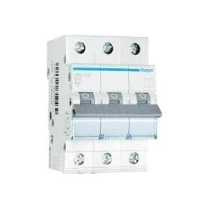 Hager MBN332 afbryder 3P 6kA B-32A 3M skrueteknologi