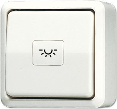 JUNG 631A elektrisk kontakt Trykknapkontakt hvid (631A)