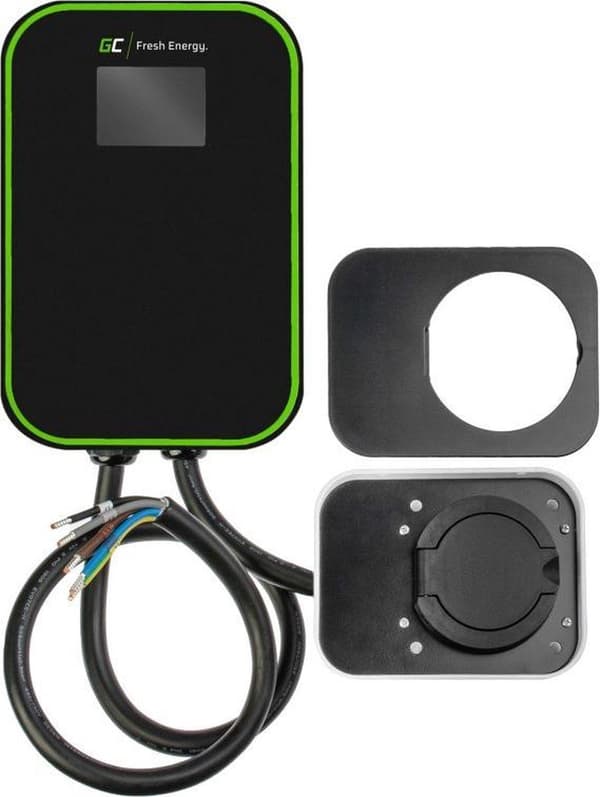 Wallbox GC EV PowerBox 22kW laddare med Typ 2-uttag för laddning av elbilar och Plug-In hybrider.