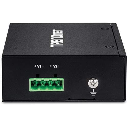TRENDnet TI-IG90 - Härdad industri - Power Injector (DIN-skena montering möjlig) - DC 52 - 56 V - 90 Watt - Utgångsanslutningar: 1