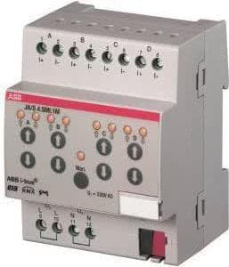 ABB Stotz 4812548 persienner aktuator EIB/KNX 4-vejs, i-Bus, REG JA/S 4.SMI.1M