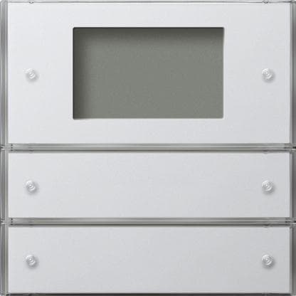 Gira 2042112 trykknapsensor 3 plus 2 rum overfladeafbryder, ren hvid