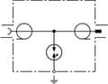 Pikkukuva 3 / 3: Dehn + Söhne Lightning Arrester Power DGA AG N EAN: 4013364091061, 1 kpl
