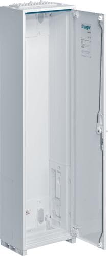 Hager ZB31S. Farve på produkt: Hvid. Bredde: 300 mm, Højde: 1100 mm, Dybde: 205 mm (ZB31S)