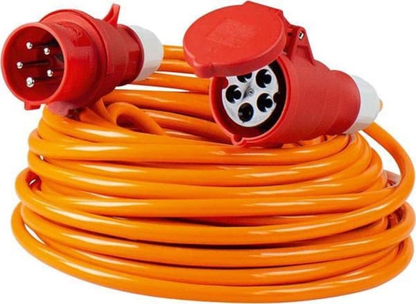 AS Schwabe forlængerkabel 400 volt 25 m H07BQ-F 5G 2,5