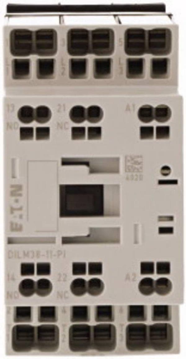 Eaton DILM38-11(230V50HZ,240V60HZ)-PI Tehosuoja 3x NO 18,5 kW 38 A 1 kpl