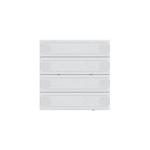 Gira KNX touch sensor 4 comfort 4f TS4 ws 5004003 (5004003)