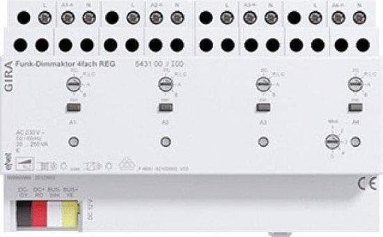 Radiodæmpningsaktuator REG 4-fold 543100 (543100)