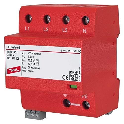anvendelsesoptimeret kombineret afleder 941405 DSH TNS 255 FM DEHNshield (941405)
