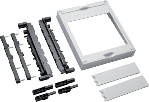 Hager UE21E2B. Farve på produkt: Sort, Hvid, Materiale: Plast, Antal inkluderede produkter: 1 stk. Bredde: 300 mm, dybde: 125 mm, højde: 250 mm (UE21E