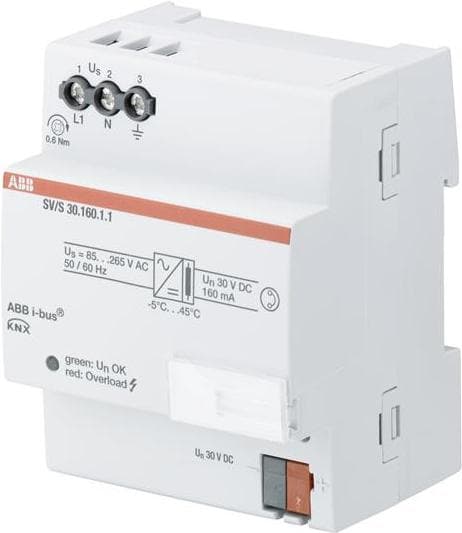 ABB-virtalähde SV/S30.160.1.1 SV/S30.160.1.1 (2CDG110144R0011) Harmaa