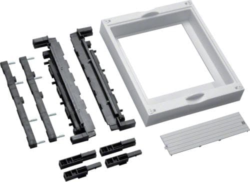 Hager UE21E5. Farve på produkt: Sort, Hvid, Materiale: Plast, Antal inkluderede produkter: 1 stk. Bredde: 300 mm, dybde: 125 mm, højde: 250 mm (UE21E5