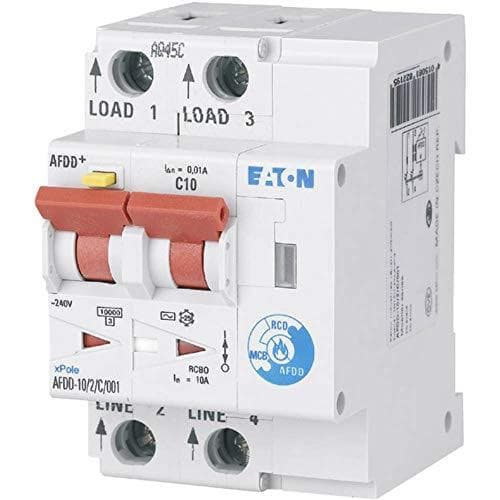Brandbeskyttelseskontakt 2-pin 30mA 230V Eaton 187168