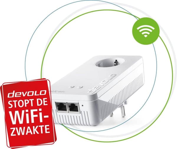 devolo Magic 2 WiFi next - Powerline-sovitin - 2400 Mpbs - FI - Laajennus