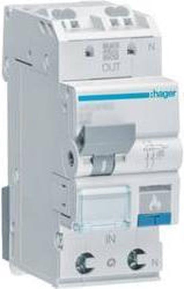 Hager ARC913D Brandsikringsafbryder 2-polet 13 A 230 V 1 stk.