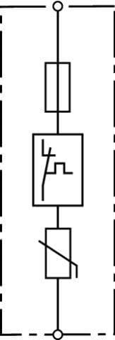 Overspændingsafleder V NH00 280 type 2 til NH-baser (900261)