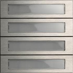 GIRA 5534920. Produkttype: Kaldeknapmodul, Farve på produkt: Rustfrit stål, Mærkekompatibilitet: GIRA. Bredde: 106,5 mm, Højde: 106,5 mm (5534920)