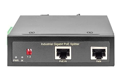 DIGITUS Professional DN-651111 - PoE splitter (DIN-skinne monteres / ekstern) - 95 watt